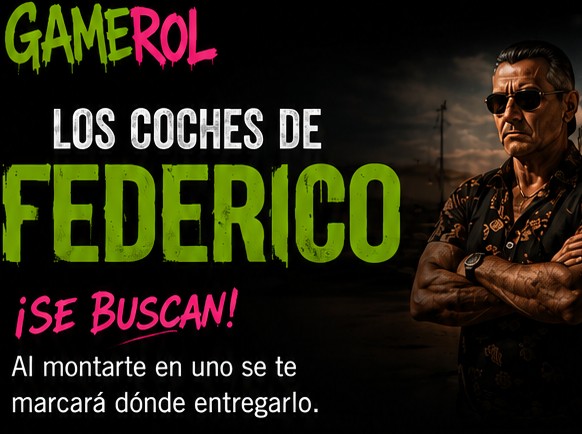 Los coches de Federico, se buscan